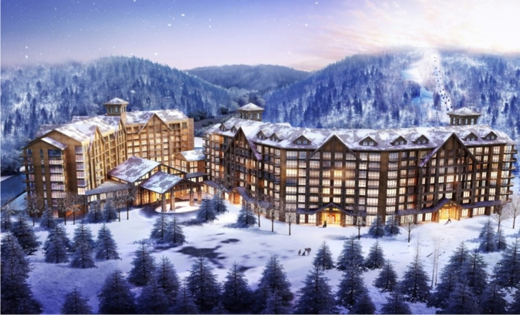 長(zhǎng)白山北緯41&deg;溫德姆溫泉度假酒店